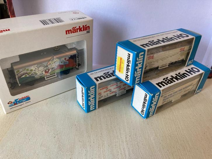Marklin set 9 (lees de advertentie text aub), Hobby en Vrije tijd, Modeltreinen | H0, Zo goed als nieuw, Wagon, Wisselstroom, Märklin