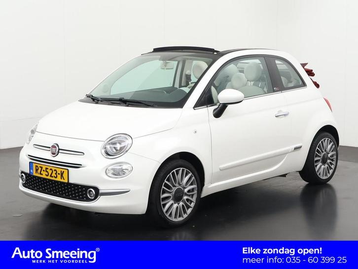 Fiat 500 C 1.2 Popstar | Zondag Open!, Auto's, Fiat, Bedrijf, Te koop, 500C, ABS, Airbags, Airconditioning, Alarm, Centrale vergrendeling