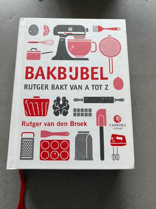 Rutger van den Broek - Bakbijbel - als nieuw!, Boeken, Kookboeken, Zo goed als nieuw, Ophalen of Verzenden