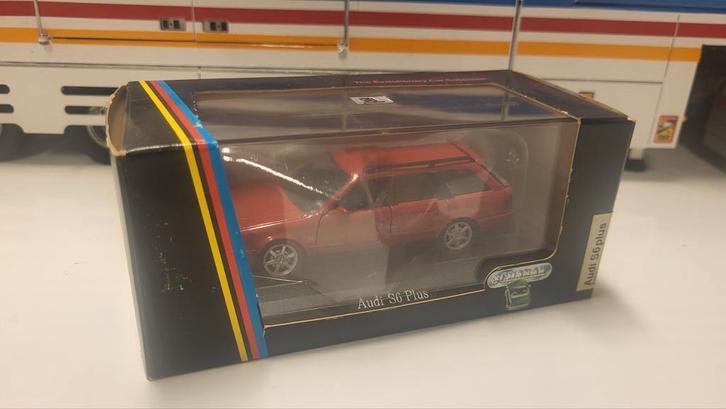 Schabak Audi S6 Avant Plus Red, Hobby en Vrije tijd, Modelauto's | 1:43, Zo goed als nieuw, Auto, Overige merken, Ophalen of Verzenden