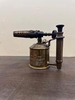 antieke koperen benzine brander, Ophalen of Verzenden