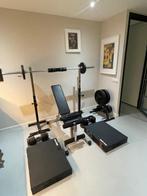 Complete homegym (alleen als geheel te koop, zelf ophalen), Benen, Krachtstation, Ophalen of Verzenden, Zo goed als nieuw