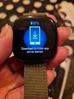 Fitbit Versa 3 - Smartwatch met GPS, GPS, Zwart, Ophalen of Verzenden, Zo goed als nieuw