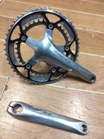 Shimano Dura-ace crankstel, Fietsen en Brommers, Fietsonderdelen, Crankstel of Pedalen, Gebruikt, -, Shimano