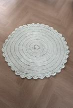 Rond vloerkleed 115cm mintgroen, Ophalen, Zo goed als nieuw, Glas of Kopje