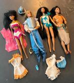 Vier barbies van Pocahontas 1995, Ophalen of Verzenden, Gebruikt, Barbie