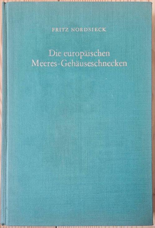 Die europäischen Meeres-Gehäuseschnecken, Antiek en Kunst, Antiek | Boeken en Bijbels, Ophalen of Verzenden