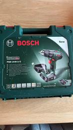 Bosch PSB 1440 LI-2 Accuboormachine | 2 Accu’s + Koffer, Ophalen of Verzenden, Gebruikt, 600 watt of meer