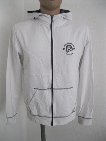 maat M, 1 witte Jack & Jones vest / hoodie met borduur, 66cm beschikbaar voor biedingen