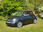 Fiat 500 C 0.9 TwinAir Lounge Navigatie - Spotify - Airco, 86 pk, Gebruikt, Cabriolet, Leder en Stof