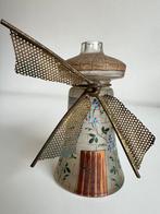 Zeldzaam 19e eeuws Parfumfles Molentje Emaille op Glas, Antiek en Kunst, Ophalen of Verzenden