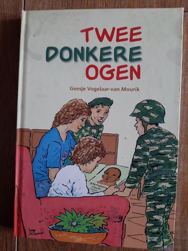 Twee Donkere Ogen - Geesje Vogelaar-van Mourik, Boeken, Kinderboeken | Jeugd | onder 10 jaar, Nieuw, Fictie algemeen, Ophalen of Verzenden