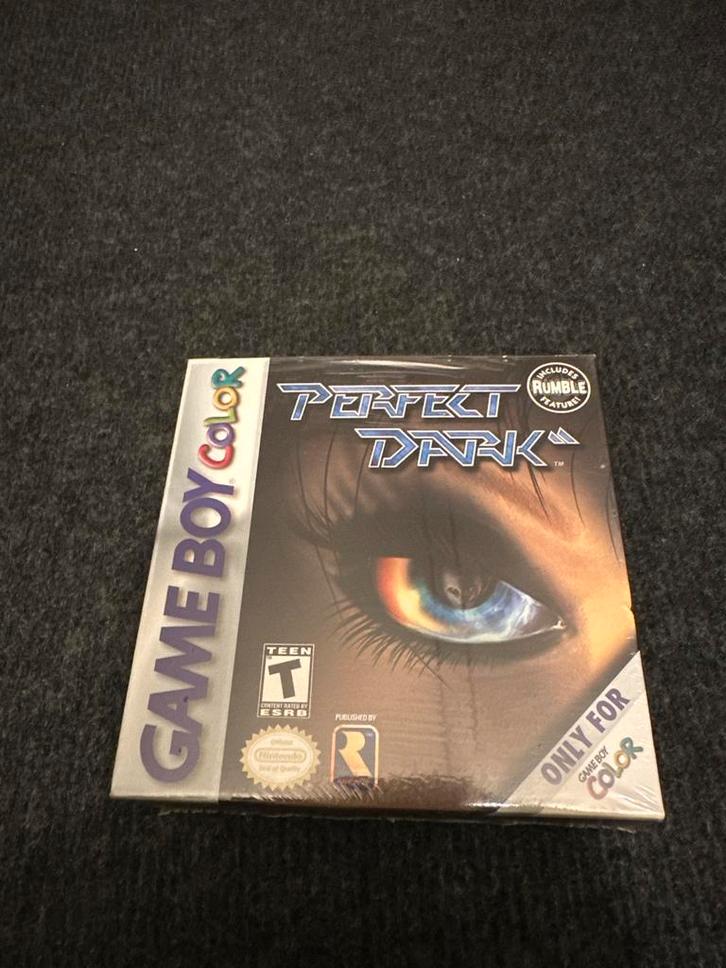 Perfect Dark Nintendo Gameboy Color - Nieuw & Gesealed!, Spelcomputers en Games, Games | Nintendo Game Boy, Nieuw, Shooter, 1 speler