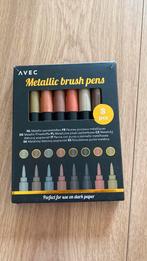 Metallic brush pens, Hobby en Vrije tijd, Tekenen, Ophalen of Verzenden, Nieuw, Potlood of Stift