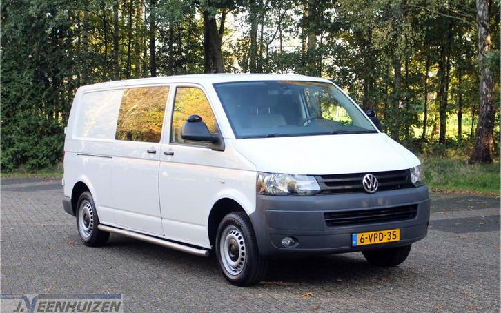 Volkswagen Transporter 2.0 TDI L2H1 | 2011 | Airco | Leuke b, Auto's, Bestelauto's, Bedrijf, Te koop, ABS, Airbags, Airconditioning