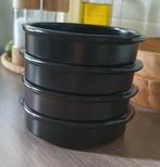 Tapas bakjes zwart 8 stuks, Huis en Inrichting, Keuken | Servies, Ophalen, Nieuw, Schaal of Schalen, Overige stijlen