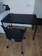ZWART DESIGN BUREAU/TAFEL/WERKTAFEL/BUREAUTAFEL eettafel, Ophalen of Verzenden, Nieuw