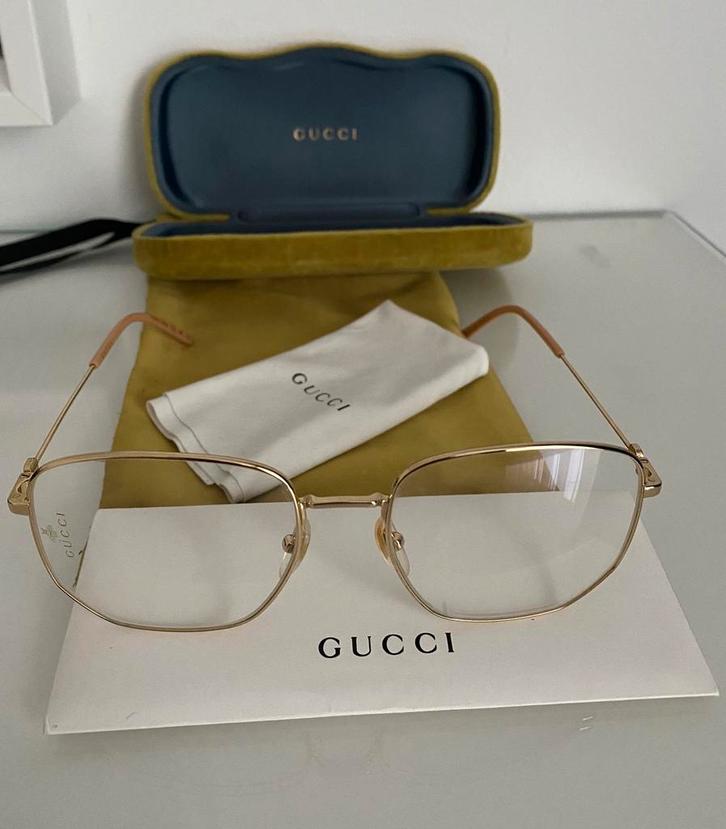 GUCCI ORIGINELE DESIGNER BRIL, Sieraden, Tassen en Uiterlijk, Zonnebrillen en Brillen | Dames, Zo goed als nieuw, Bril, Overige merken