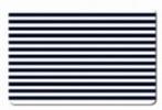 Remember set met 4 placemats black & white streep -%, Nauenweg 42 e 47805 Krefeld Germany, Verzenden, Wit, Nieuw