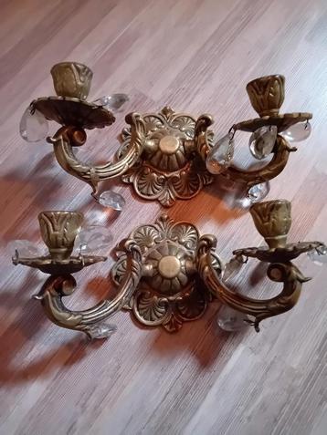 2 super mooie wand kandelaars  beschikbaar voor biedingen