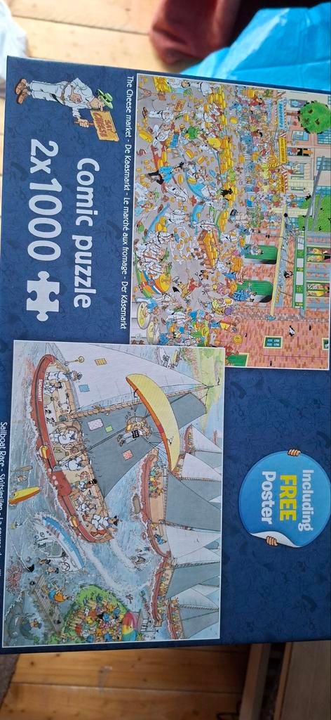 Jan van haasteren, Ophalen, 500 t/m 1500 stukjes, Zo goed als nieuw