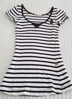 G-star tshirt maat xs zwart wit merk dames t-shirt gstar raw, Verzenden, Wit, Korte mouw, Maat 34 (XS) of kleiner