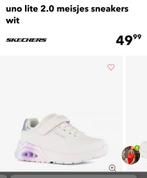Skechers wit maat 35, Meisje, Sportschoenen, Ophalen of Verzenden, Zo goed als nieuw