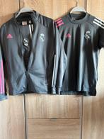 Real Madrid trainingspak Adidas kindermaat M, Ophalen of Verzenden, Zo goed als nieuw, Voetbal