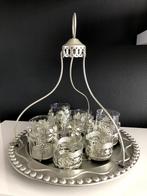 Mooi theelicht plateau, Huis en Inrichting, Woonaccessoires | Kandelaars en Kaarsen, Ophalen, Overige materialen, Overige kleuren