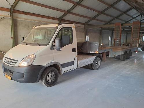 iveco daily met veldhuzien oplegger be combinatie, Auto's, Bestelauto's, Particulier, Te koop, Iveco, Overige brandstoffen, Gebruikt