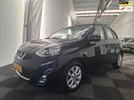 Nissan Micra 2014. Acenta uitv. 2e Eigenaar. 73.000 km NAP., Auto's, Nissan, Voorwielaandrijving, Euro 5, Stof, Blauw