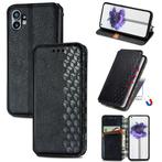 Luxe PU Lederen Wallet Case Set voor Nothing Phone 1 _ Zwart, Verzenden, Nieuw, Hoesje of Tasje