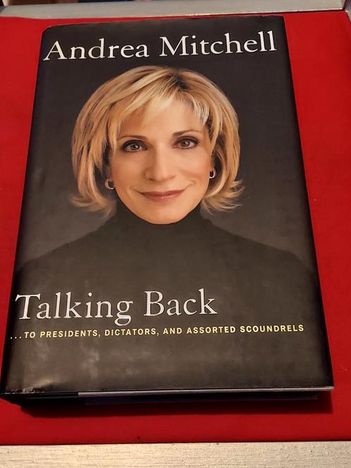 GESIGNEERD (Signed)  Talking back.  - Andrea Mitchell., Boeken, Taal | Engels, Gelezen, Ophalen of Verzenden