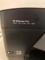 HP OfficeJet 6950 All-in-One Printer, Computers en Software, Printers, Ophalen, Gebruikt, Faxen, Inkjetprinter