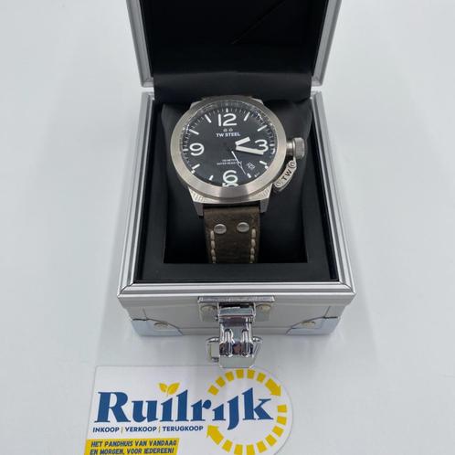 TW Steel CS101 herenhorloge - Nette staat met doos, Sieraden, Tassen en Uiterlijk, Horloges | Kinderen, Zo goed als nieuw