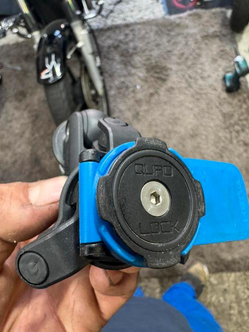 Quadlock met demper voor in de stuur pen!, Auto-onderdelen, Motor en Toebehoren, Gebruikt, Ophalen of Verzenden