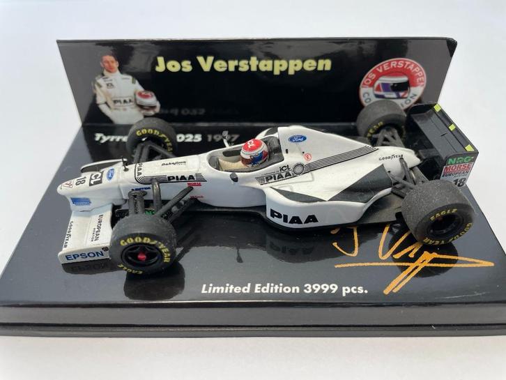 Tyrrell Ford 025 Jos Verstappen 1997 Fanclub Edition, Verzamelen, Automerken, Motoren en Formule 1, Zo goed als nieuw, Auto's