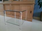 Glazen hoektafel, Gebruikt, Klassiek, Vierkant, 55 tot 75 cm