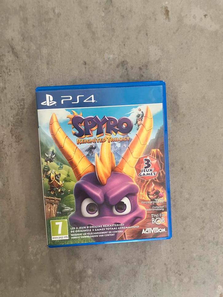 Spyro: Reignited Trilogy (PS4), Spelcomputers en Games, Games | Sony PlayStation 4, Zo goed als nieuw, Overige genres, 1 speler