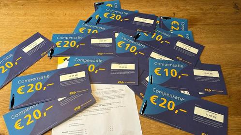 €260,- aan tegoedbonnen NS International, Tickets en Kaartjes, Trein, Bus en Vliegtuig, Drie personen of meer, Algemeen kaartje