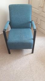 Grandola fauteuil petrol / blauw, Huis en Inrichting, Fauteuils, Gebruikt, 75 tot 100 cm, 50 tot 75 cm, Ophalen