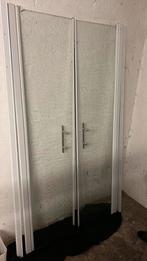 Douche klapdeur 1 meter breed, Ophalen, Zo goed als nieuw, Met douche