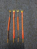 4 stuks Van den Hul The Magnum jumpers, Ophalen of Verzenden, Zo goed als nieuw, Minder dan 2 meter, Luidsprekerkabel