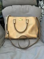 Michael Kors handtas of schoudertas, goudkleur, Ophalen of Verzenden, Zo goed als nieuw, Overige kleuren, Handtas