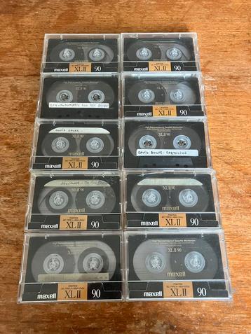 10 Maxell XLII90 1988-89 gebruikt beschikbaar voor biedingen