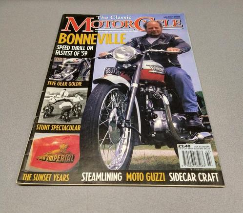 The Classic Motorcycle maart 1998, Boeken, Motoren, Gelezen, Verzenden