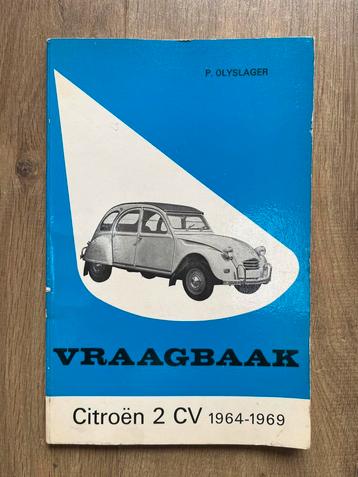 Vraagbaak Citroën 2CV 1964-1969 beschikbaar voor biedingen