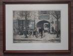 Adrian Lemaitre (1863-1944) - Brocanteur - Grote Kleurenets, Antiek en Kunst, Kunst | Etsen en Gravures, Ophalen