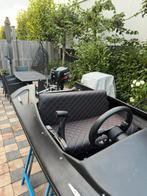 Speedboot + 6pk 4takt (SUPER MOOIE SPITFIRE!), Watersport en Boten, Ophalen, Zo goed als nieuw, Minder dan 70 pk, 3 tot 6 meter