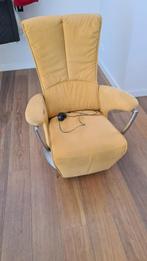relaxfauteuil elektrisch, Huis en Inrichting, Ophalen, Minder dan 75 cm, Zo goed als nieuw, Stof